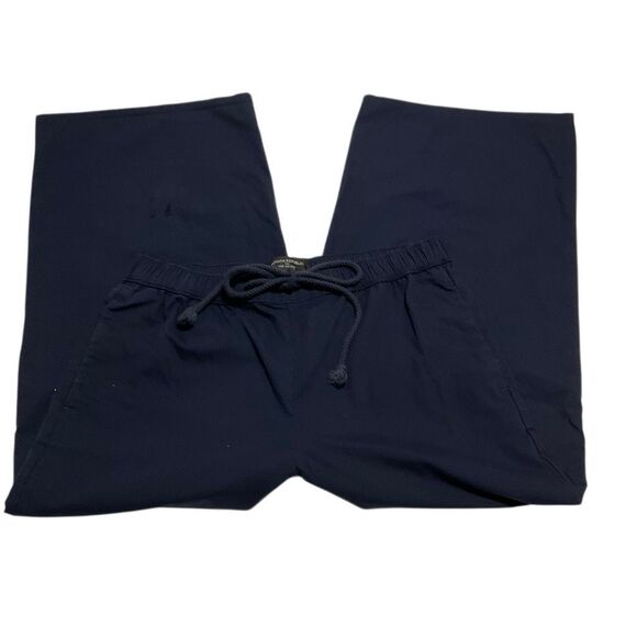 Banana Republic Wide Leg Crop. High tie waist. Navy. Small - Picture 5 of 16